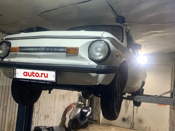 1993 ЗАЗ 968 М, белый - вид 2