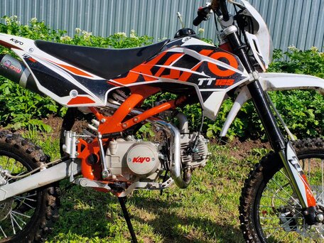 2025 Kayo Basic TT125, белый, 75000 рублей, вид 4