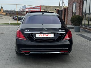 2014 Mercedes-Benz S-Класс AMG 63 AMG III (W222, C217), чёрный, 3500000 рублей, вид 4