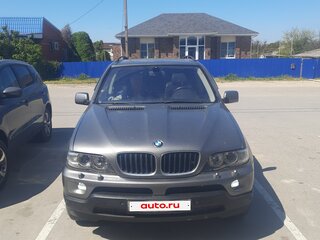 2004 BMW X5 3.0d I (E53) Рестайлинг, серый, 1100000 рублей, вид 1