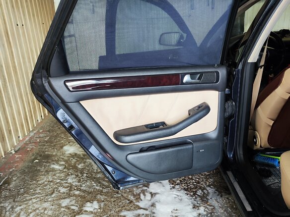 2002 Audi A6 II (C5) Рестайлинг, синий - вид 15