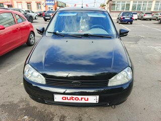 2010 Lada (ВАЗ) Kalina I, чёрный, 360000 рублей, вид 1