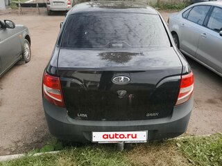2014 Lada (ВАЗ) Granta I, чёрный, 280000 рублей, вид 5