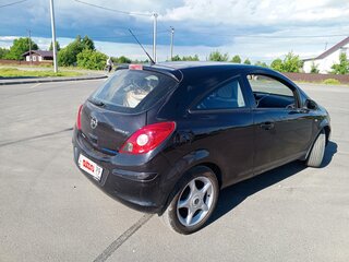 2008 Opel Corsa D, чёрный, 310000 рублей, вид 4