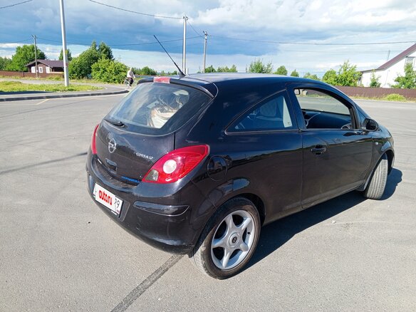 2008 Opel Corsa D, чёрный, 310000 рублей - вид 3