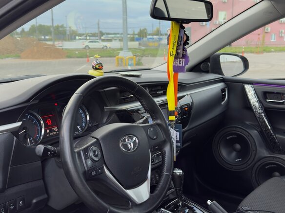 2013 Toyota Corolla XI (E160, E170, E180), серый - вид 6