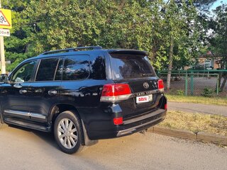 2012 Toyota Land Cruiser 200 Series Рестайлинг 1, чёрный, 4300000 рублей, вид 5