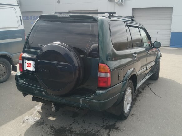 2001 Suzuki Grand Vitara XL-7 I Рестайлинг, зелёный, 370000 рублей - вид 5