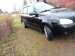 2012 Lada (ВАЗ) Kalina I, чёрный, 250000 рублей, вид 2