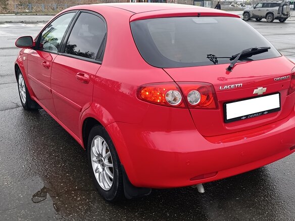2006 Chevrolet Lacetti I, красный, 340000 рублей - вид 5