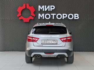 2019 Lada (ВАЗ) Vesta SW Cross I, серебристый, 1050000 рублей, вид 5