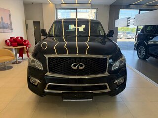 2017 Infiniti QX80 I Рестайлинг, чёрный, 2660000 рублей, вид 2