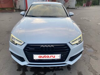 2017 Audi A4 V (B9), белый, 2590000 рублей, вид 1