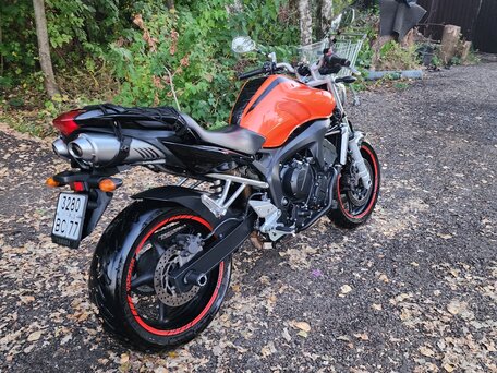 2005 Yamaha FZ6, оранжевый, 350000 рублей, вид 5