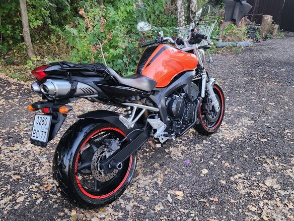 2005 Yamaha FZ6, оранжевый, 350000 рублей - вид 4