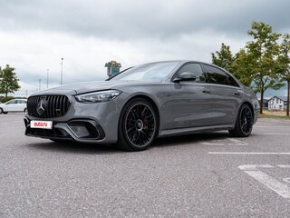 2024 Mercedes-Benz S-Класс AMG 63 e AMG Long IV (W223), серый, 23990000 рублей, вид 3