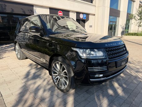 2015 Land Rover Range Rover Long IV, чёрный, 5000000 рублей, вид 4