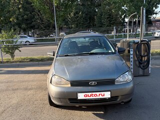 2008 Lada (ВАЗ) Kalina I, серый, 180000 рублей, вид 1