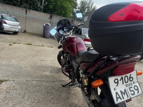 1994 Honda CB 400 Super Four, красный, 265000 рублей, вид 5
