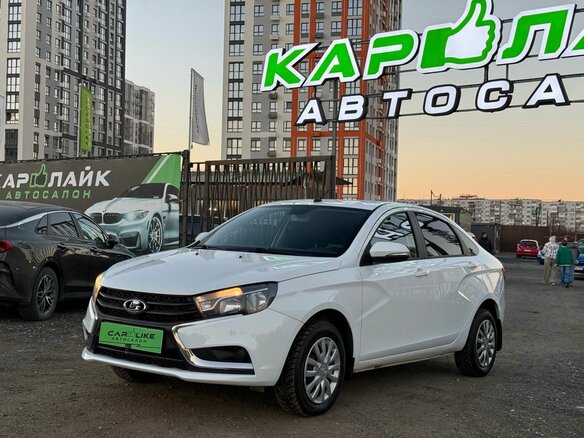 2017 Lada (ВАЗ) Vesta I, белый, 730000 рублей - вид 7