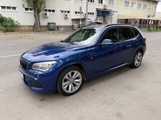 2014 BMW X1 20d I (E84) Рестайлинг, синий, 1400000 рублей, вид 1