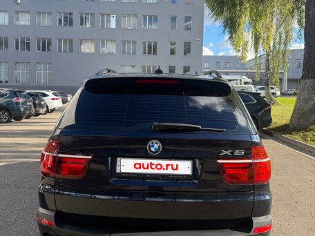 2007 BMW X5 48i II (E70), синий, 1200000 рублей, вид 5