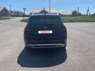 2020 Hyundai Santa Fe IV Рестайлинг, чёрный, 3100000 рублей, вид 4