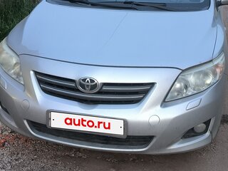 2008 Toyota Corolla X (E140, E150), серебристый, 560000 рублей, вид 1