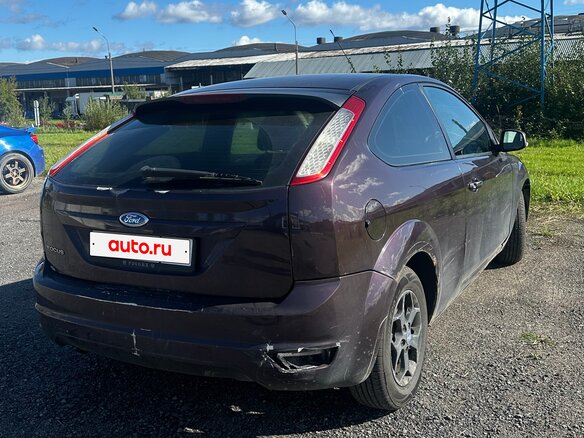 2009 Ford Focus II Рестайлинг, фиолетовый, 255000 рублей - вид 3