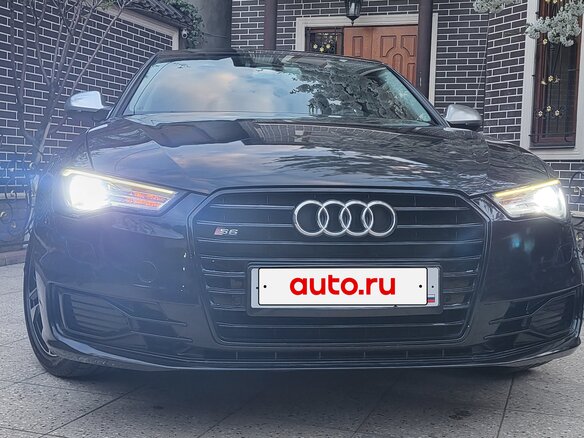 2015 Audi A6 IV (C7) Рестайлинг, чёрный, 1500000 рублей - вид 4