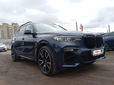 2019 BMW X7 30d I (G07), синий, 6448500 рублей, вид 2