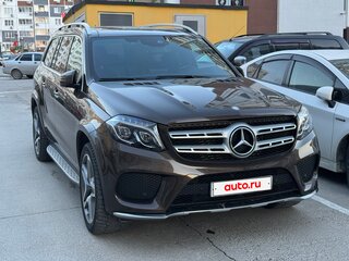 2017 Mercedes-Benz GLS 350 d I (X166), коричневый, 5100000 рублей, вид 2