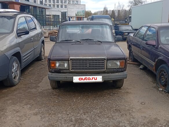 2003 Lada (ВАЗ) 2107, фиолетовый, 65000 рублей
