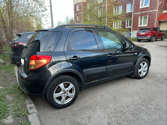 2011 Suzuki SX4 I (Classic) Рестайлинг, чёрный, 1199000 рублей - вид 4