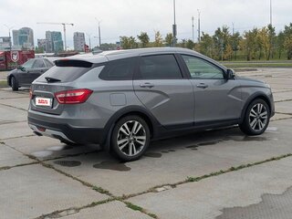 2020 Lada (ВАЗ) Vesta SW I, серый, 1050000 рублей, вид 4