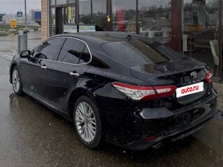 2019 Toyota Camry VIII (XV70), чёрный, 3100000 рублей, вид 3