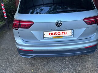 2021 Volkswagen Tiguan II Рестайлинг, серебристый, 4150000 рублей, вид 5