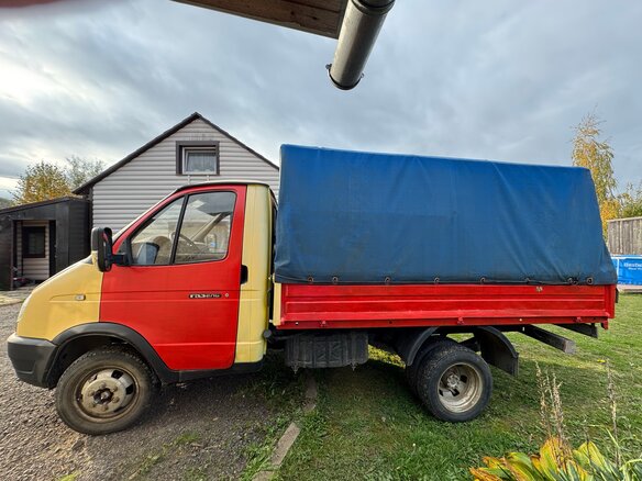 2003 ГАЗ ГАЗель (3302), оранжевый, 350000 рублей