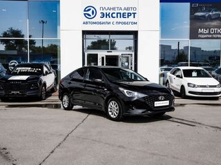 2020 Hyundai Solaris II Рестайлинг, чёрный, 1420000 рублей, вид 1