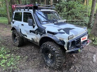 2012 Lada (ВАЗ) 2121 (4x4) I Рестайлинг, белый, 790000 рублей, вид 3