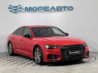 2019 Audi A6 45 TDI V (C8), красный, 4210000 рублей, вид 3