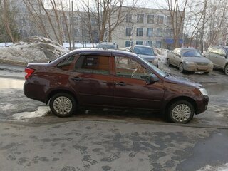 2012 Lada (ВАЗ) Granta I, пурпурный, 270000 рублей, вид 4