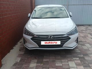 2019 Hyundai Elantra VI (AD) Рестайлинг, белый, 2100000 рублей, вид 1