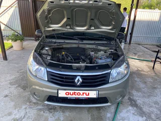 2010 Renault Sandero I, бежевый, 470000 рублей, вид 3