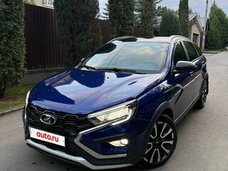 2025 Lada (ВАЗ) Vesta SW Cross I Рестайлинг (NG), синий, 1850000 рублей, вид 1
