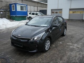2018 Kia Rio IV, чёрный, 1100000 рублей, вид 1