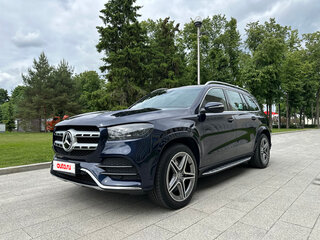2019 Mercedes-Benz GLS 400 d II (X167), синий, 6290000 рублей, вид 4