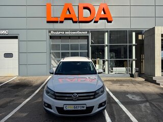 2013 Volkswagen Tiguan I Рестайлинг, белый, 1195000 рублей, вид 2