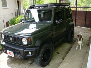 2021 Suzuki Jimny Sierra IV, зелёный, 2600000 рублей, вид 1