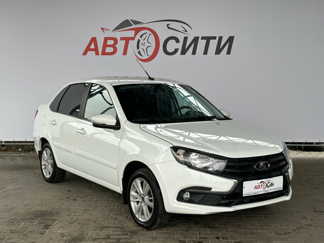 2021 Lada (ВАЗ) Granta I Рестайлинг, белый, 670000 рублей, вид 3